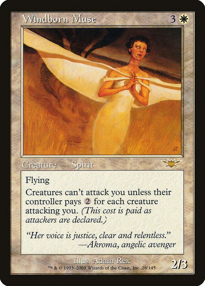 Windborn Muse [Legions] Magic: The Gathering