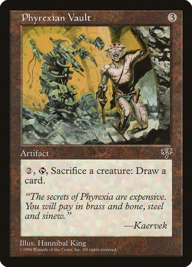 Phyrexian Vault [Mirage] Magic: The Gathering