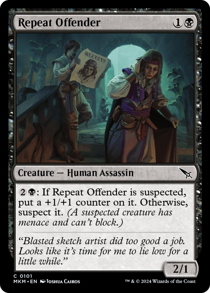 Repeat Offender [Murders at Karlov Manor] Magic: The Gathering