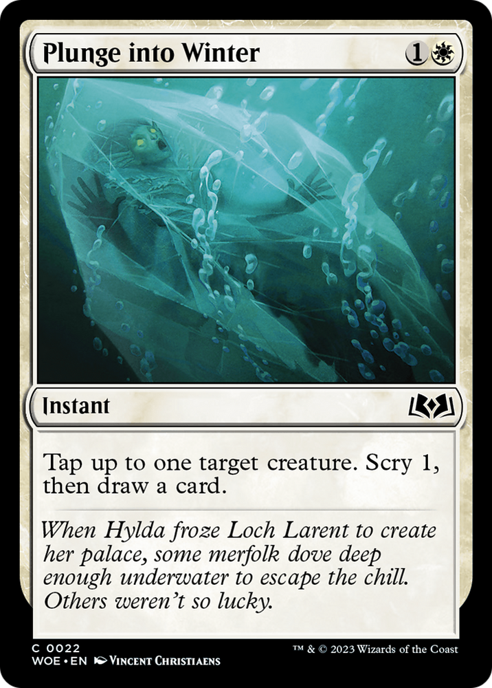 Plunge into Winter [Wilds of Eldraine] Magic: The Gathering