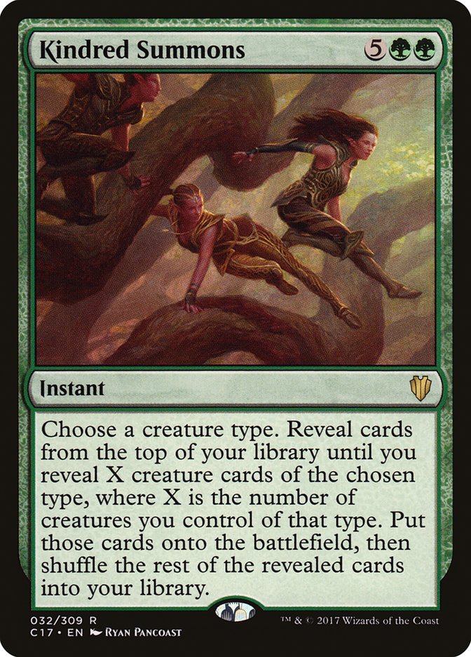 Kindred Summons [Commander 2017] Magic: The Gathering