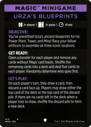 Urza's Blueprints (Magic Minigame) [Modern Horizons 2 Minigame] Magic: The Gathering