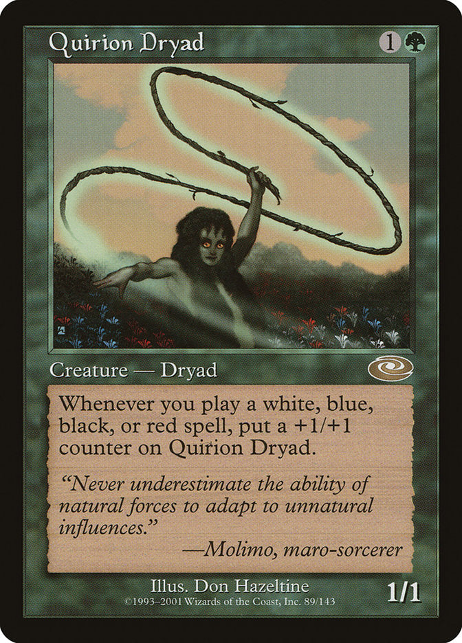 Quirion Dryad [Planeshift] Magic: The Gathering