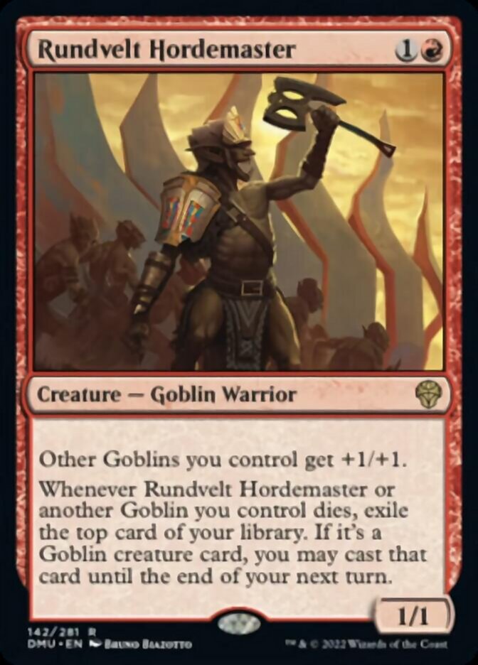 Rundvelt Hordemaster [Dominaria United] Magic: The Gathering