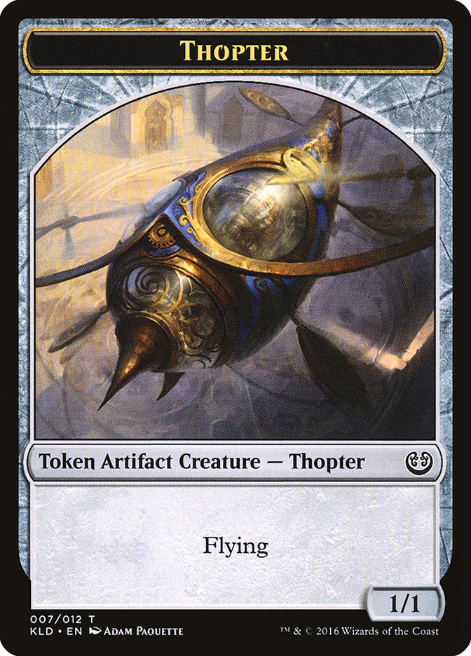 Thopter Token (007/012) [Kaladesh Tokens] Magic: The Gathering