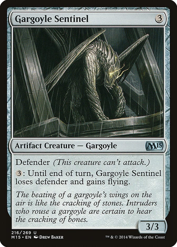 Gargoyle Sentinel [Magic 2015] Magic: The Gathering