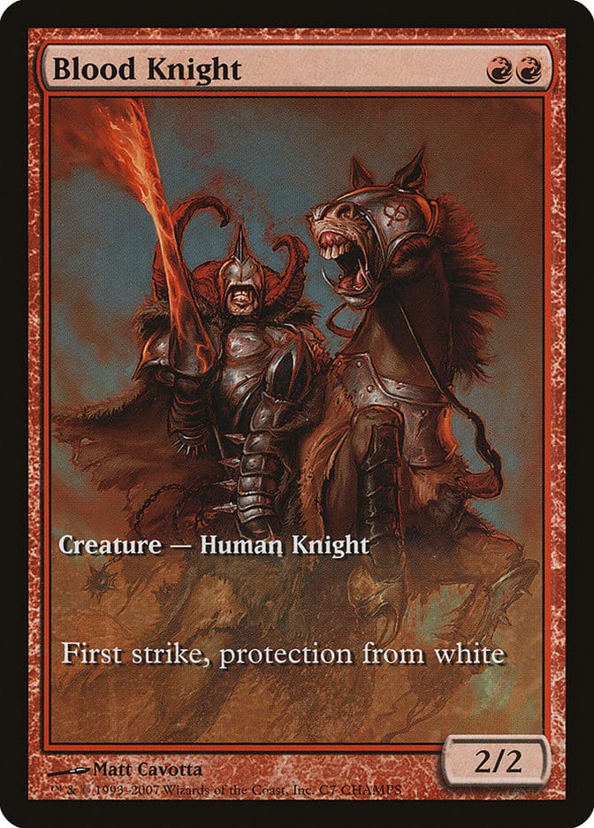 Blood Knight [Champs and States] Magic: The Gathering