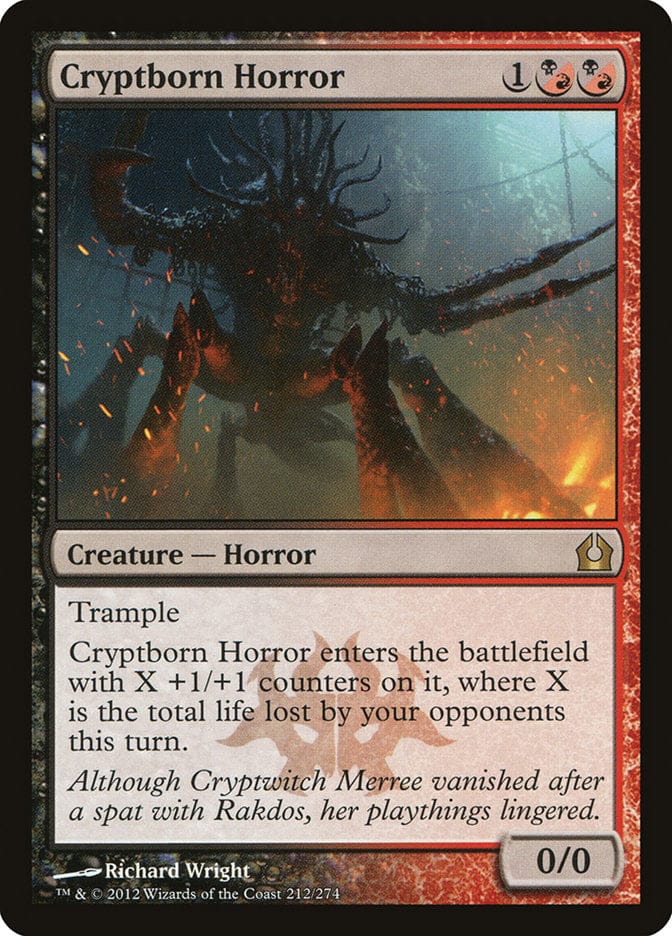 Cryptborn Horror [Return to Ravnica] Magic: The Gathering
