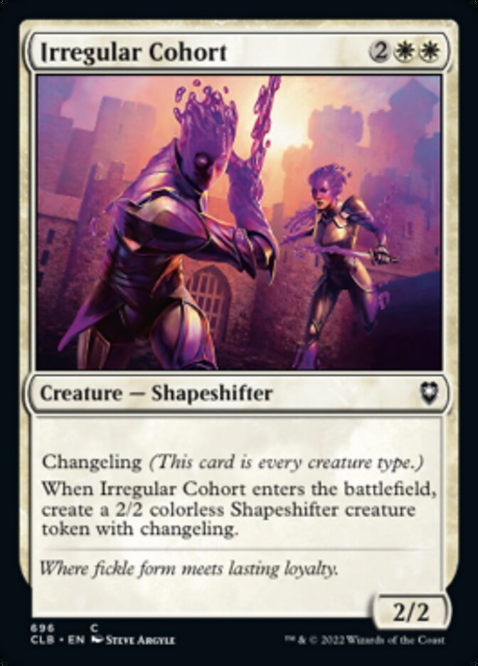 Irregular Cohort [Commander Legends: Battle for Baldur's Gate] Magic: The Gathering