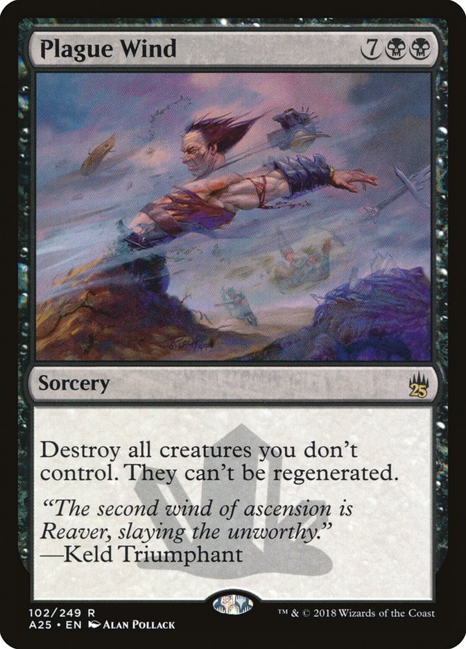 Plague Wind [Masters 25] Magic: The Gathering
