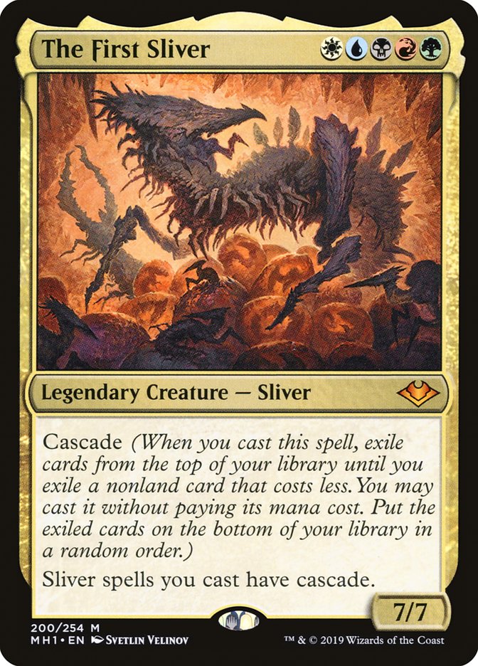The First Sliver [Modern Horizons] Magic: The Gathering
