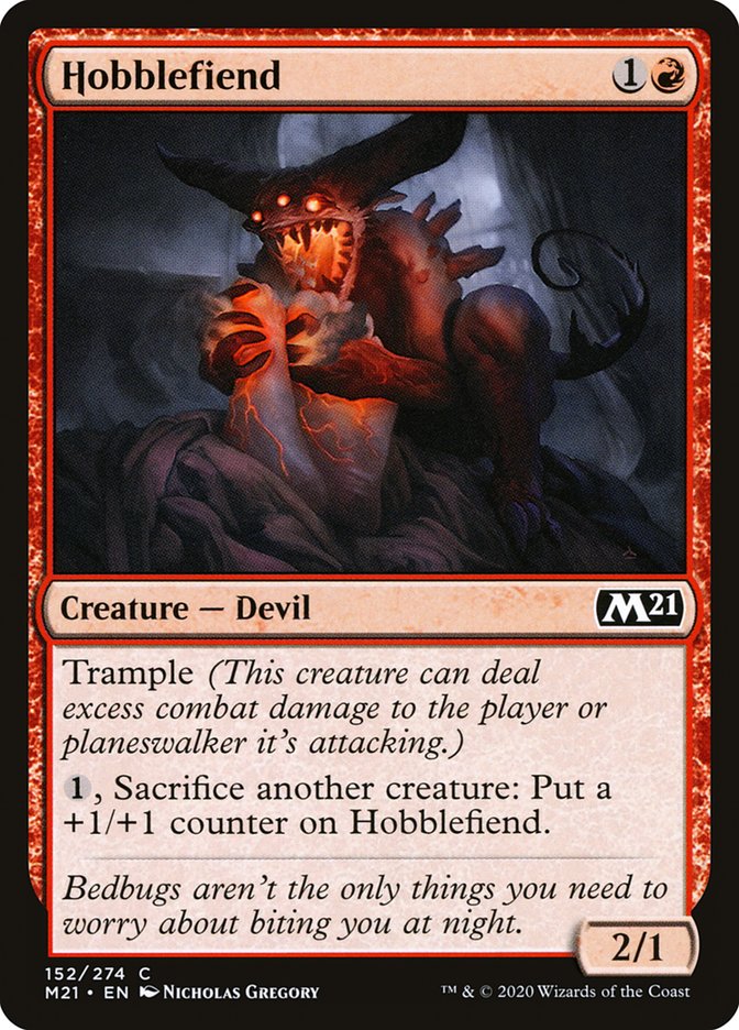 Hobblefiend [Core Set 2021] Magic: The Gathering