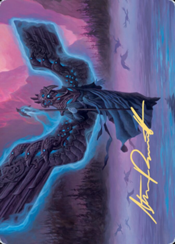 Mistwalker Art Card [Kaldheim Art Series] Magic: The Gathering