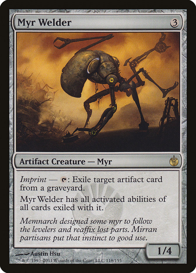 Myr Welder [Mirrodin Besieged] Magic: The Gathering