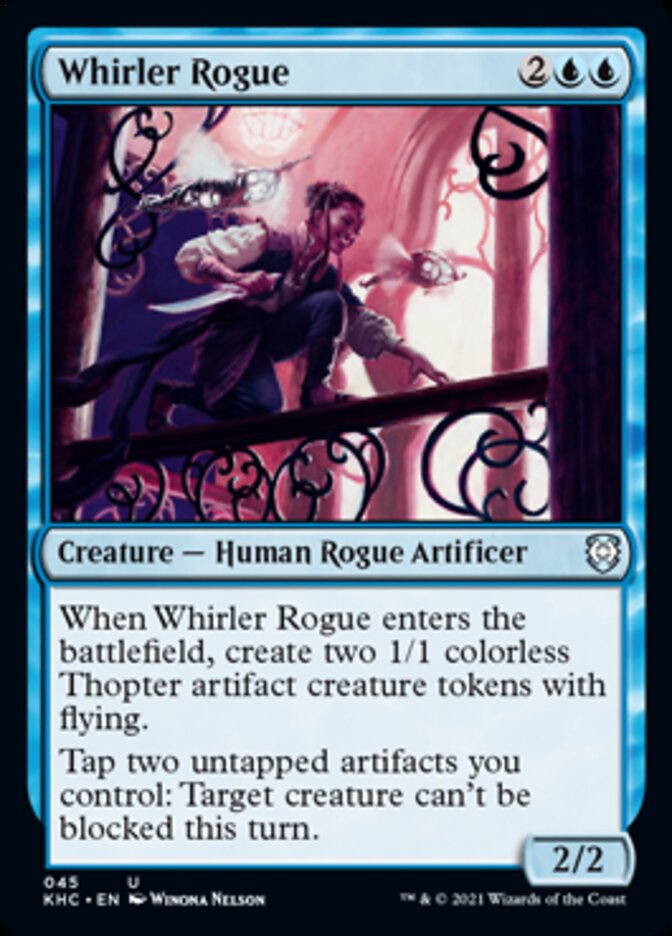 Whirler Rogue [Kaldheim Commander] Magic: The Gathering