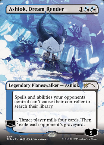 Ashiok, Dream Render (Borderless) [Secret Lair Drop Series] Magic: The Gathering