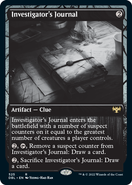 Investigator's Journal [Innistrad: Double Feature] Magic: The Gathering