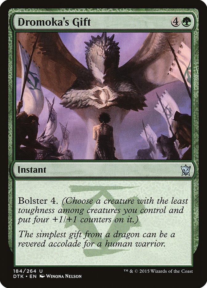 Dromoka's Gift [Dragons of Tarkir] Magic: The Gathering