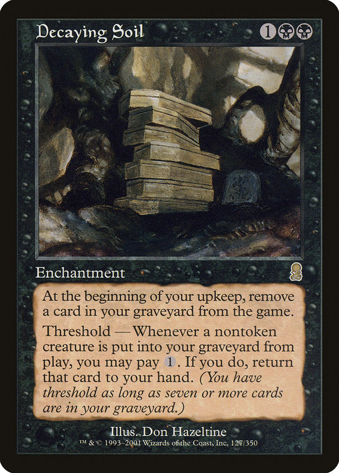 Decaying Soil [Odyssey] Magic: The Gathering