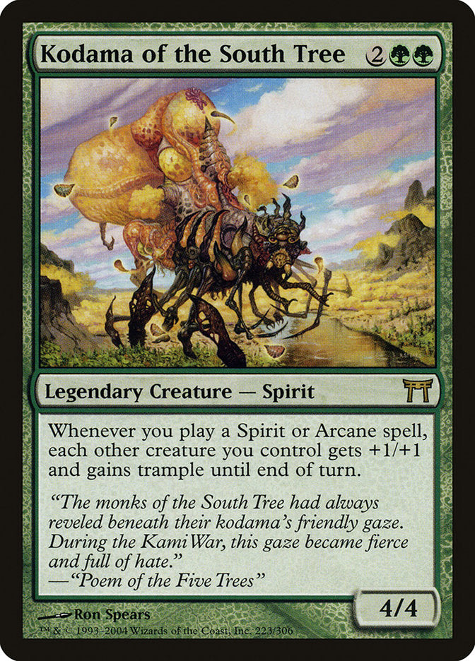 Kodama of the South Tree [Champions of Kamigawa] Magic: The Gathering