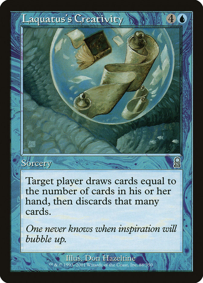 Laquatus's Creativity [Odyssey] Magic: The Gathering