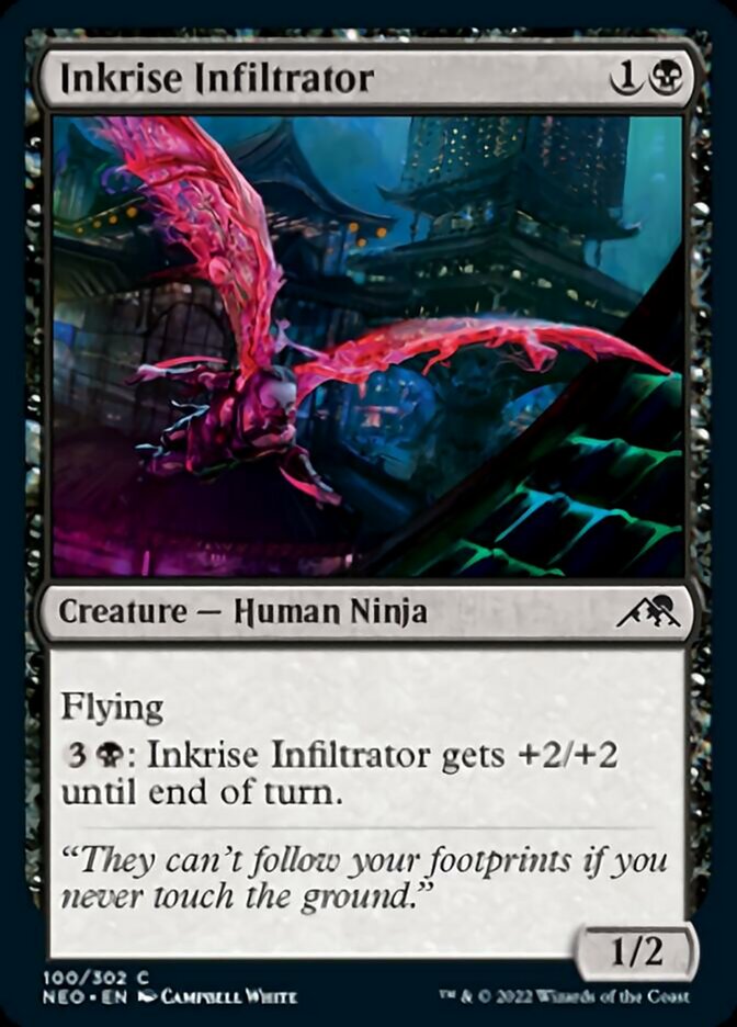 Inkrise Infiltrator [Kamigawa: Neon Dynasty] Magic: The Gathering