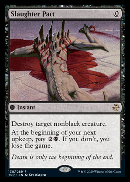 Slaughter Pact [Time Spiral Remastered] Magic: The Gathering