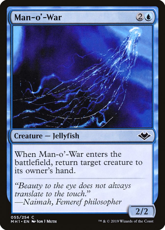 Man-o'-War [Modern Horizons] Magic: The Gathering