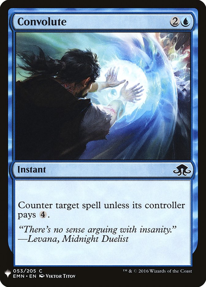 Convolute [Mystery Booster] Magic: The Gathering