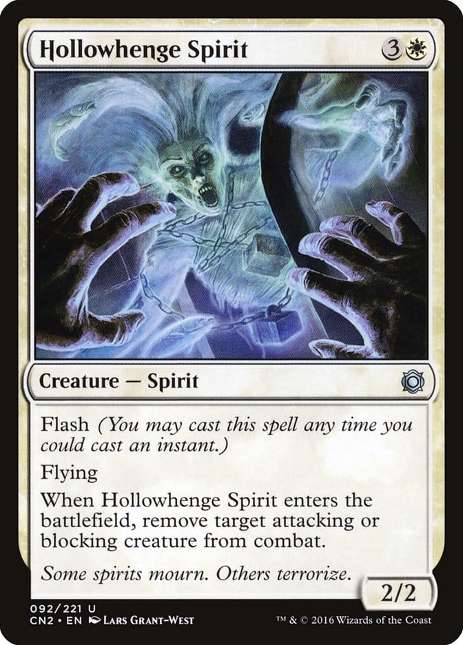 Hollowhenge Spirit [Conspiracy: Take the Crown] Magic: The Gathering