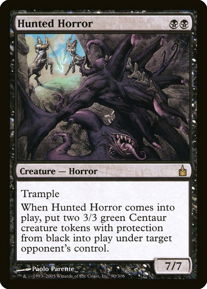 Hunted Horror [Ravnica: City of Guilds] Magic: The Gathering