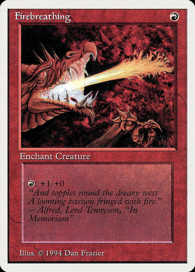Firebreathing [Summer Magic / Edgar] Magic: The Gathering