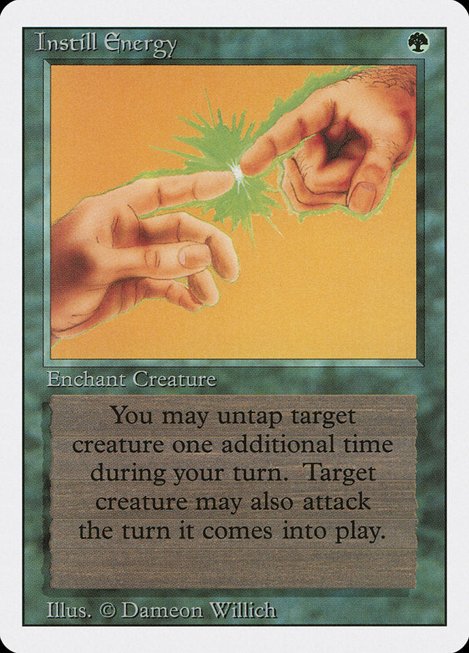 Instill Energy [Revised Edition] Magic: The Gathering