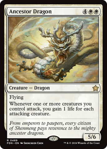 Ancestor Dragon [Foundations] Magic: The Gathering