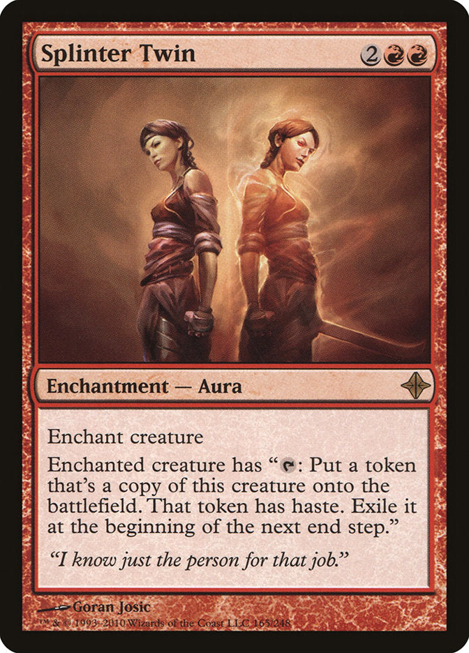 Splinter Twin [Rise of the Eldrazi] Magic: The Gathering