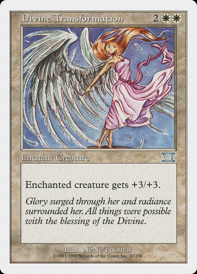 Divine Transformation [Classic Sixth Edition] Magic: The Gathering