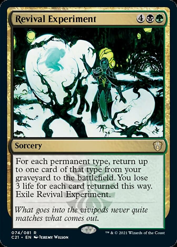Revival Experiment [Commander 2021] Magic: The Gathering