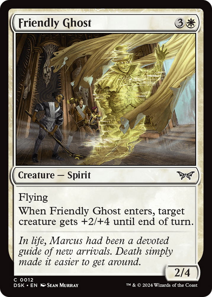 Friendly Ghost [Duskmourn: House of Horror] Magic: The Gathering