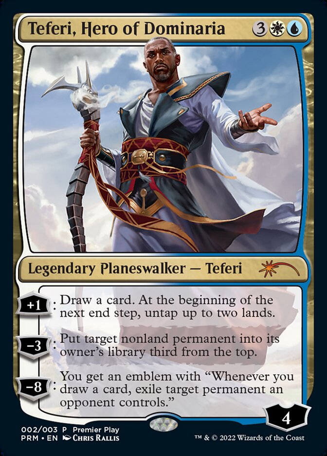 Teferi, Hero of Dominaria [Pro Tour Promos] Magic: The Gathering
