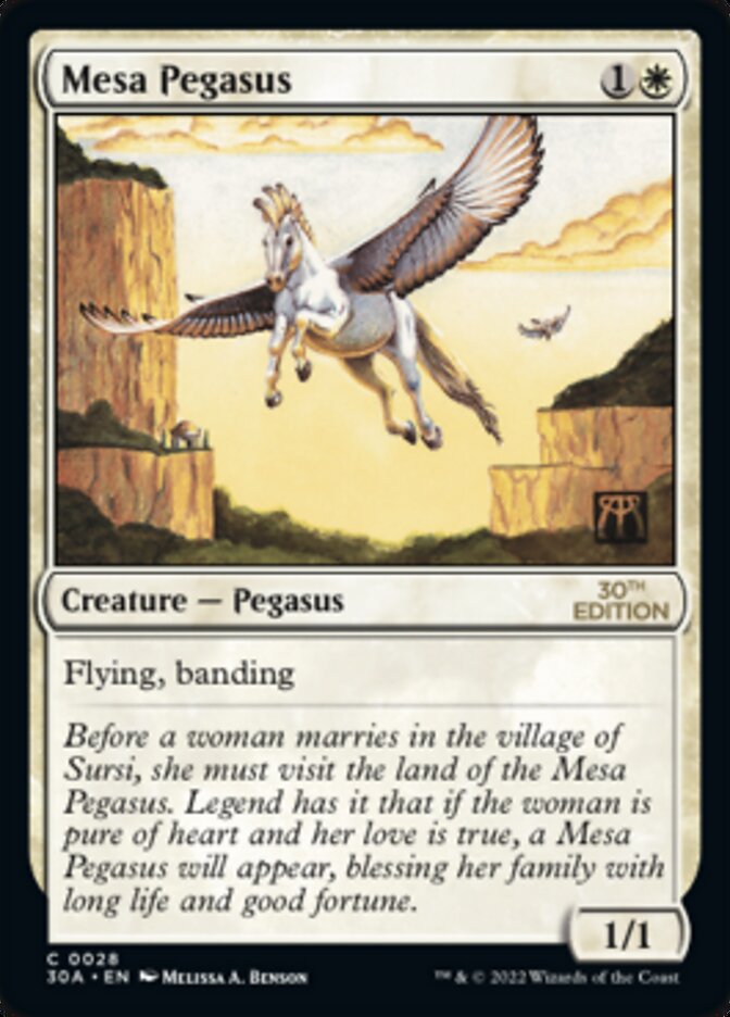 Mesa Pegasus [30th Anniversary Edition] Magic: The Gathering