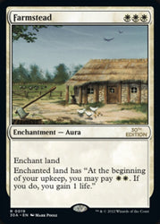 Farmstead [30th Anniversary Edition] Magic: The Gathering