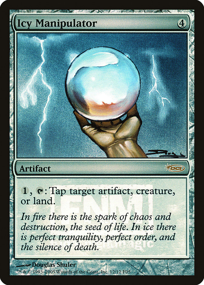 Icy Manipulator [Friday Night Magic 2005] Magic: The Gathering
