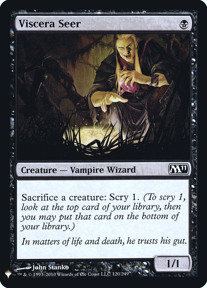 Viscera Seer [Mystery Booster] Magic: The Gathering