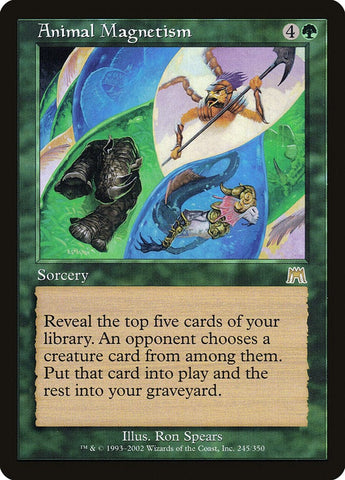 Animal Magnetism [Onslaught] Magic: The Gathering