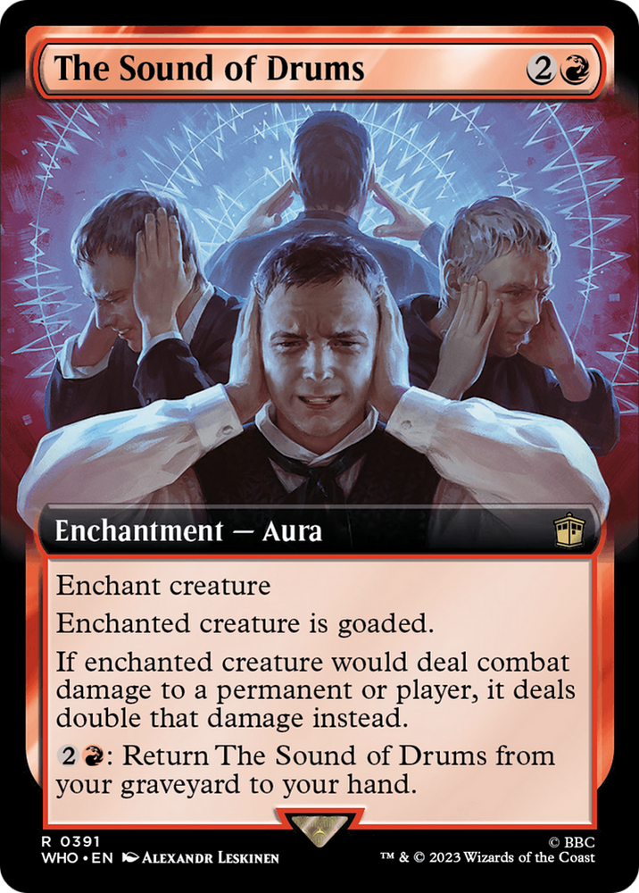 The Sound of Drums (Extended Art) [Doctor Who] Magic: The Gathering