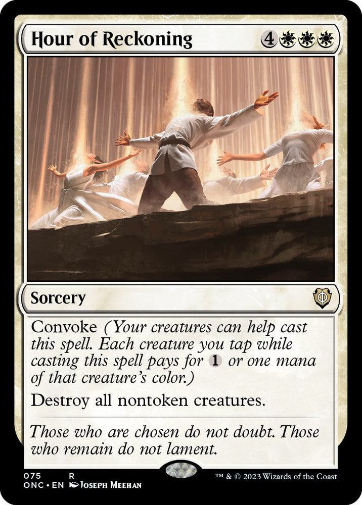 Hour of Reckoning [Phyrexia: All Will Be One Commander] Magic: The Gathering