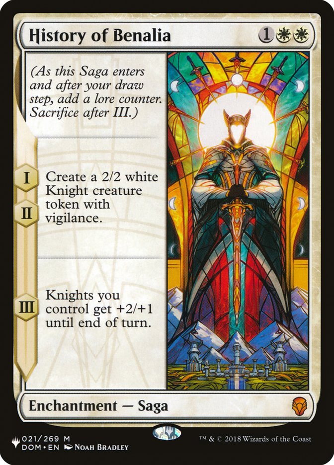 History of Benalia [The List] Magic: The Gathering