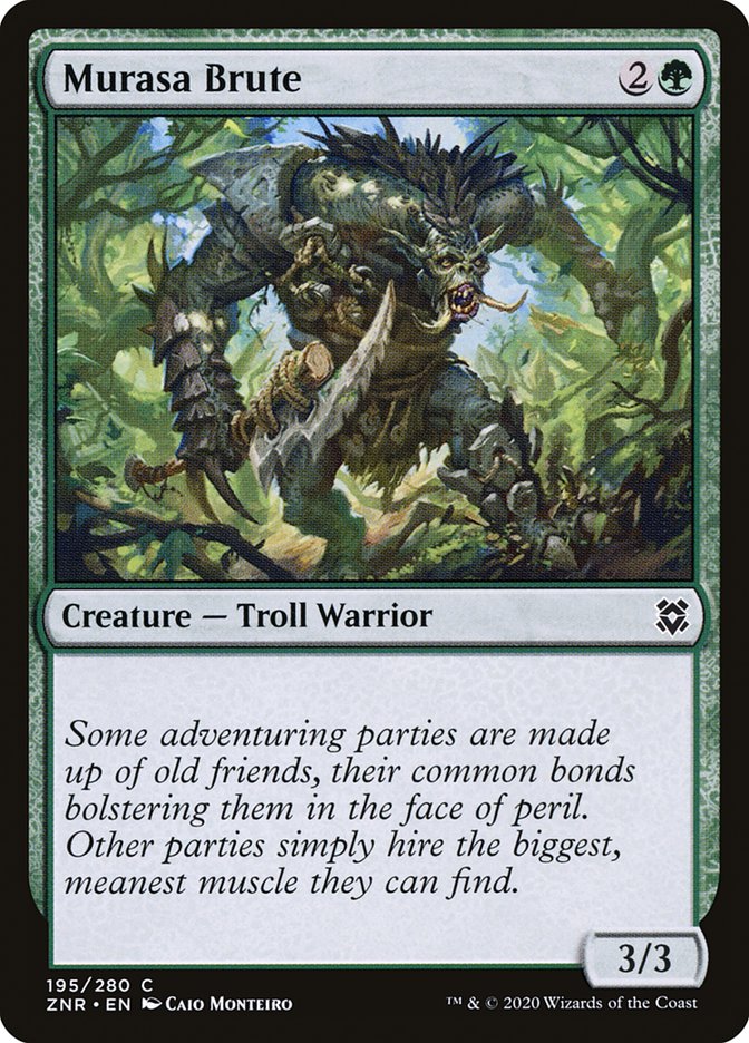 Murasa Brute [Zendikar Rising] Magic: The Gathering