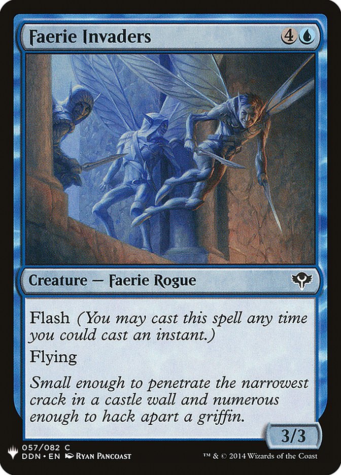 Faerie Invaders [Mystery Booster] Magic: The Gathering