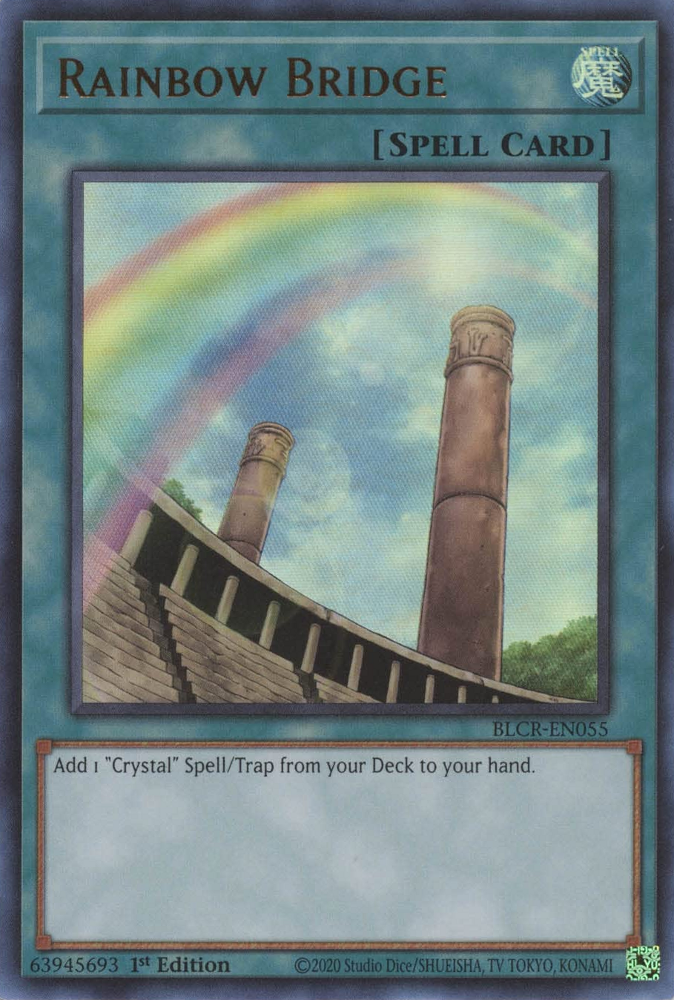 Rainbow Bridge [BLCR-EN055] Ultra Rare - Yugioh Cards For Your TCG Needs!